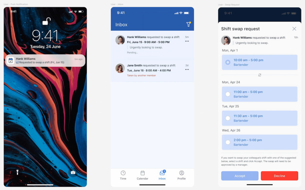 shift swapping is here